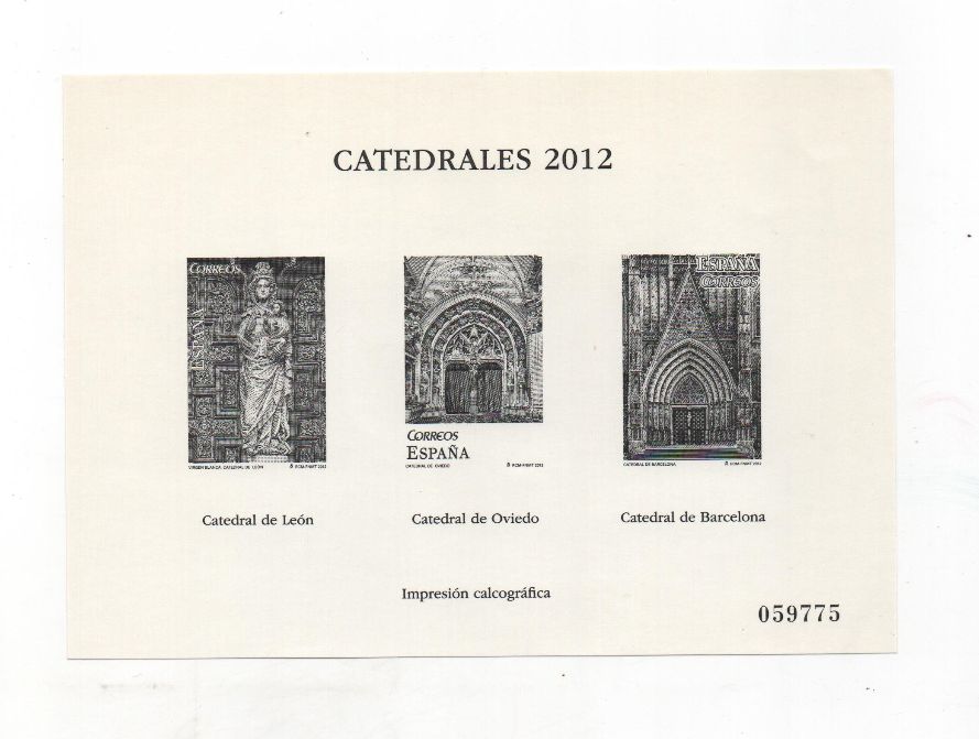 PRUEBA CALCOGRAFICA DEL AÑO 2012 